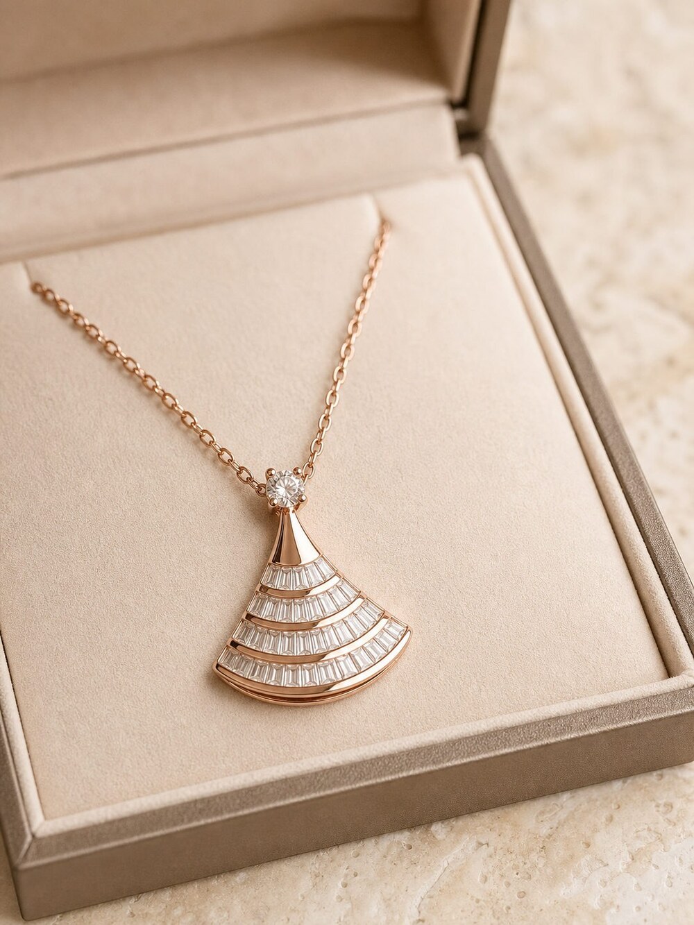 Bulgari Refined Statement Necklace Style 4 | New with Box - Picture 4 of 9